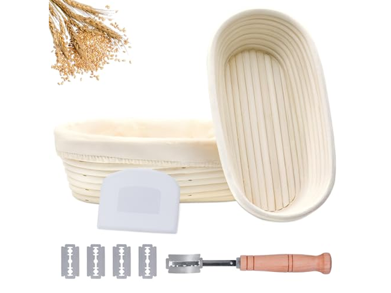 Cestas de Pão com Pedra de Aquecimento Pacote Forro 5 Polegadas Suprimento de Fabricação Banenton