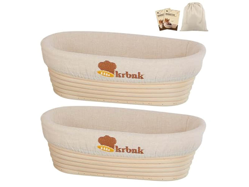 Tigela de Pão de Rattan Indonésio para Panificação de Sourdough