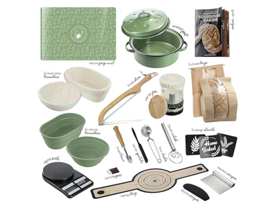 Cesta de Fermentação de Pão de 9 Polegadas Molde Europeu Cestas de Massa Sourdough