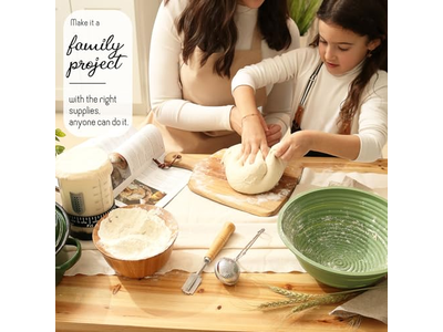 Cesta de Fermentação de Pão de 9 Polegadas Molde Europeu Cestas de Massa Sourdough