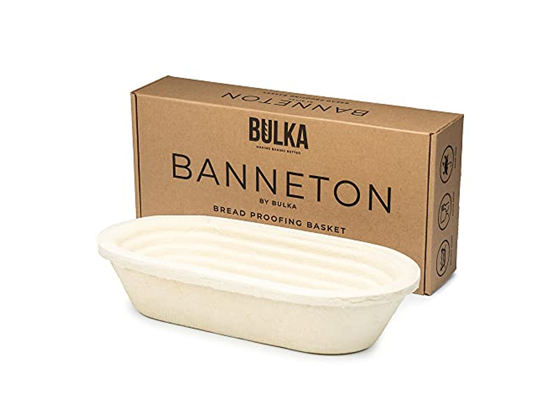 Cesta de Banneton Redonda de 9 Polegadas com Forro Cestas de Pão em Crescimento