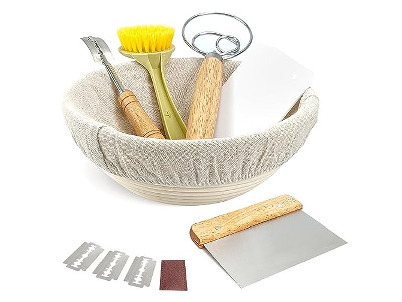 Assar com Jack Banneton Usando Forro Sourdough Sem Bannetons Para Fabricação de Pão