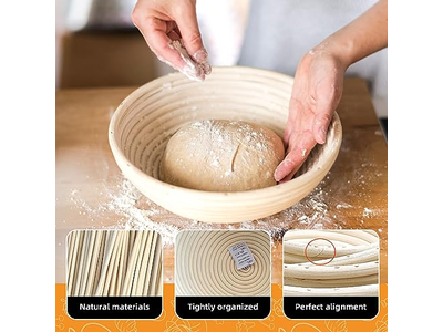 Assar com Jack Banneton Usando Forro Sourdough Sem Bannetons Para Fabricação de Pão