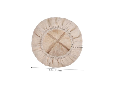 Utensílios de Fabricação de Pão e Massa Cesta com Tampa Conjunto de 2