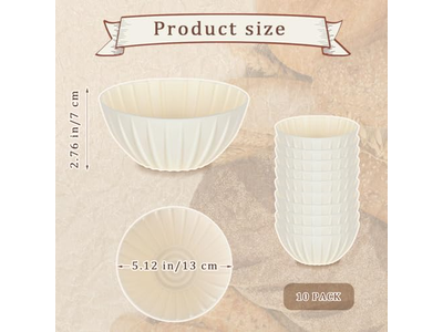 Utensílios de Panificação Cesta de Pão Redonda Fermentação Artesanato Oval Conjunto de 2 Kit Banneton