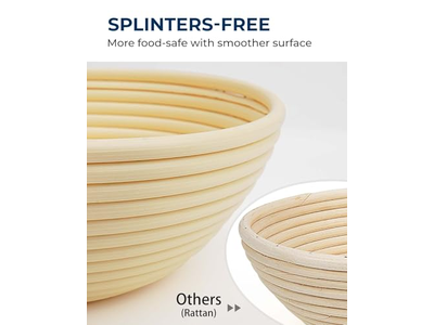 Cesta de Fermentação Banneton de Pão de Bambu Lista de Cestas Alvo Perto de Mim à Venda