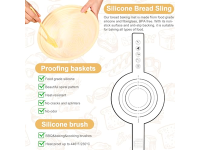 Cesta Banneton Super Panificação Mini Oca Shanghai Cesta de Fermentação de Polpa de Madeira