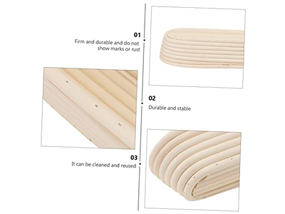 Cesta de Fermentação Eco Banneton Forro de Pastelaria Conjunto de Ferramentas de Panificação para Presente