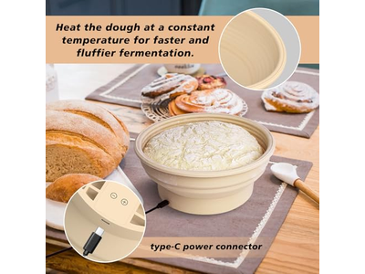 Cesta de Fermentação Banneton com Pano Cestas de Pão de Tigela de Rattan de Salgueiro do Vietnã