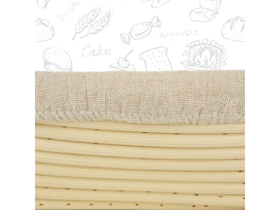 Banneton Propósito Orgânico Bannetons Padaria Oblongo Alvo Boule Metal Barato Argila