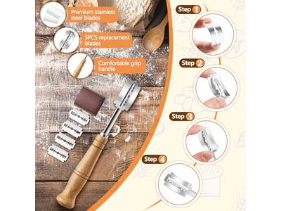 Cesta de Panificação Scone Brownie Bolo Muffins Pão de Madeira Sourdough Baton