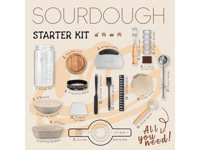 Cesta Grande para Presentes Pão 2 Peças Caseiro Faca Forro Fermentação Sílica