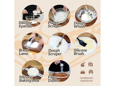 Cesta Grande para Presentes Pão 2 Peças Caseiro Faca Forro Fermentação Sílica