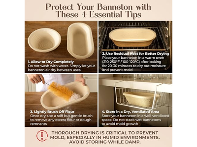 Cesta de Pão Banneton Personalizada Vários Tamanhos Preço Baixo Cana Doméstica Fermentação