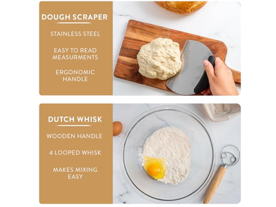 Cestas de Pão para Servir com Pano Oval Rattan Cesta de Fermentação