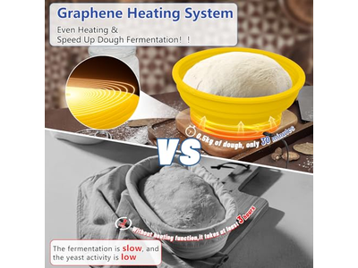 Tigela de Massa de Pão Triângulo Acessórios Banneton Cesta de Fermentação