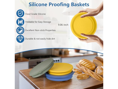 Tigela de Massa de Pão Triângulo Acessórios Banneton Cesta de Fermentação