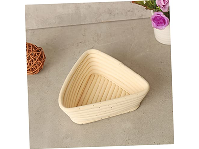 Cesta de Fermentação de Pão Design com Inserção Longa Banneton Premium Oval 7 Polegadas 10 Polegadas