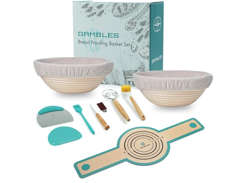 Cesta de Fermentação de Pão com Lâmina Raspador Personalizado para Panificação