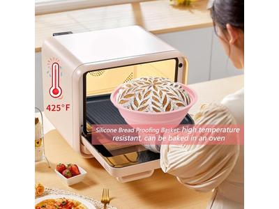 Cesta de Fermentação de Pão Reutilizável Sourdough Starter Compre Pano de Cobertura