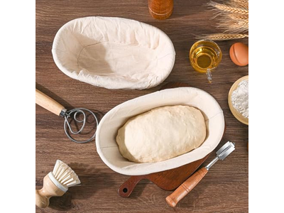 Cesta de Fermentação Brotform para Fazer Pães Bonitos