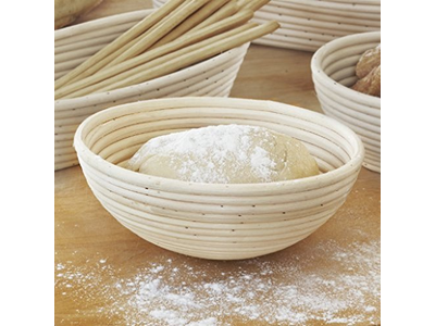 Cana Banneton Cesta de Fermentação 9 Polegadas Raspador Lame Pão de Venda Quente com Forro