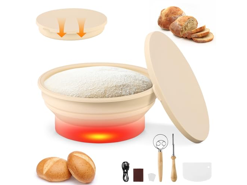 Cesta de Fermentação de Pão Dobrável Dreno Balança de Panificação Rack de Teto Plano Preto