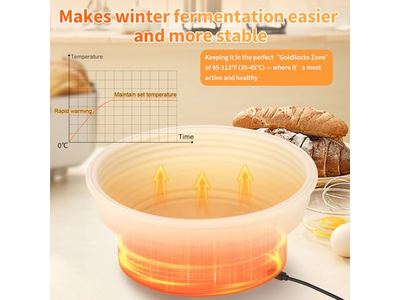 Pano de Fermentação Couche Pão Cesta de Vime Banneton Forrada Redonda 7 Cesta Benetton