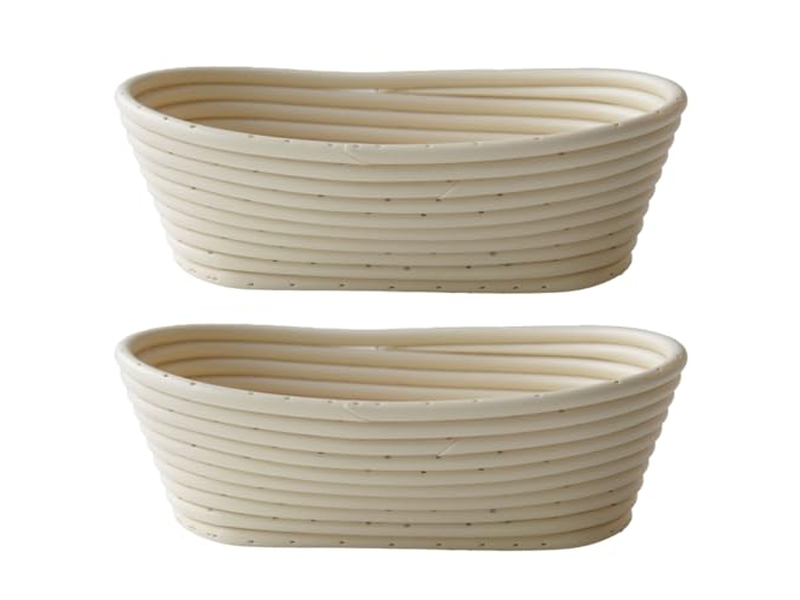 Caixa de Fermentação de Massa Cesta de Pão Miniatura Kits Iniciais Sourdough