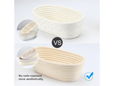 Caixa de Fermentação de Massa Pequena Cesta de Vendas Quentes 10 Polegadas Atacado Banneton