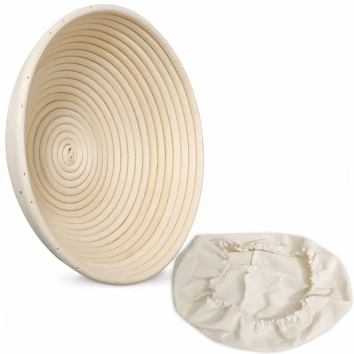 cesta de fermentação redonda