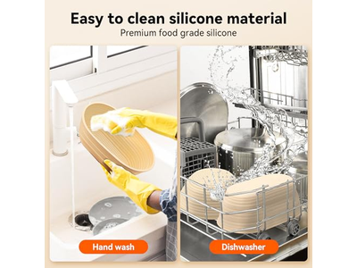 Bannetons de Polpa de Madeira Oval Cesta de Pão Banneton de Cana Rattan com Forros 9 Polegadas